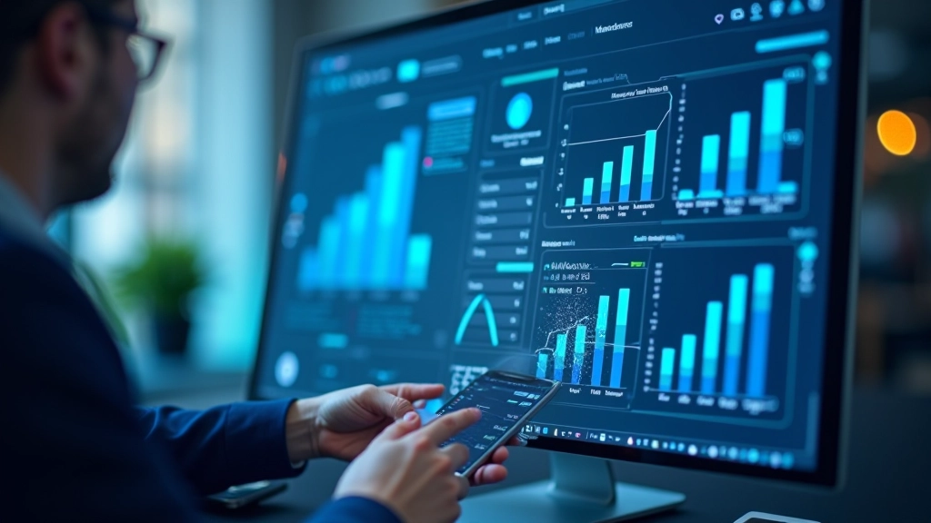 ICT infrastructure and digital economy growth metrics visualization